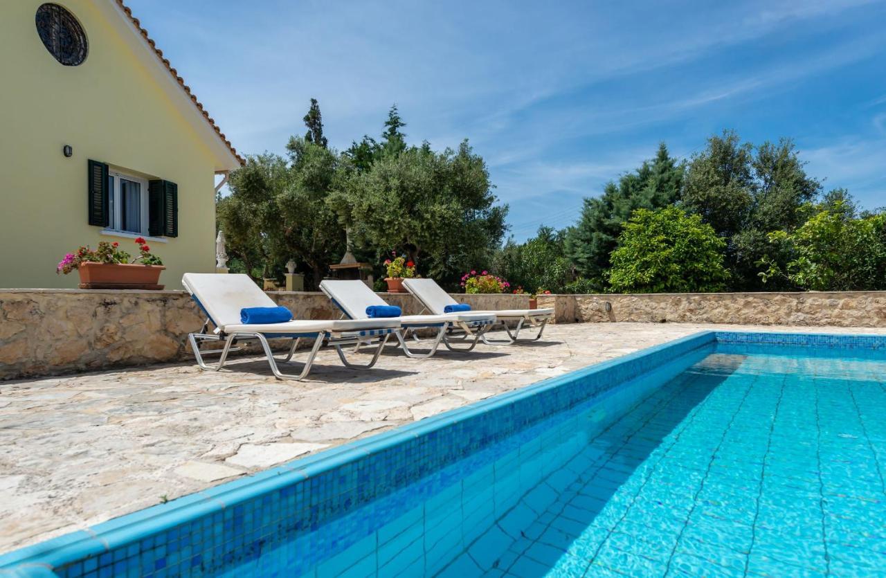 Olivegrove Villa - Nestled In Olive Trees With Private Pool, By Zantewize Tragaki Exterior foto