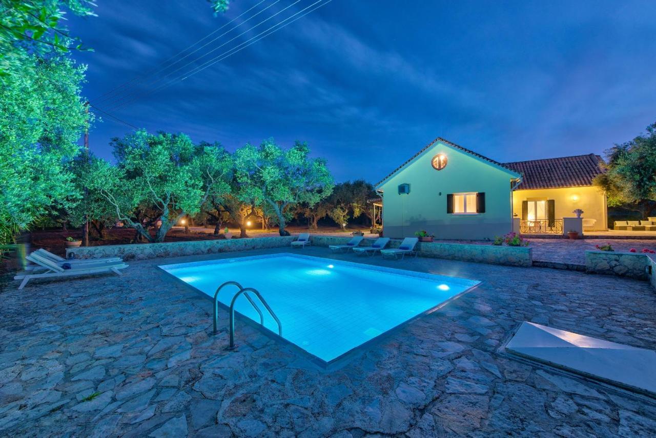 Olivegrove Villa - Nestled In Olive Trees With Private Pool, By Zantewize Tragaki Exterior foto