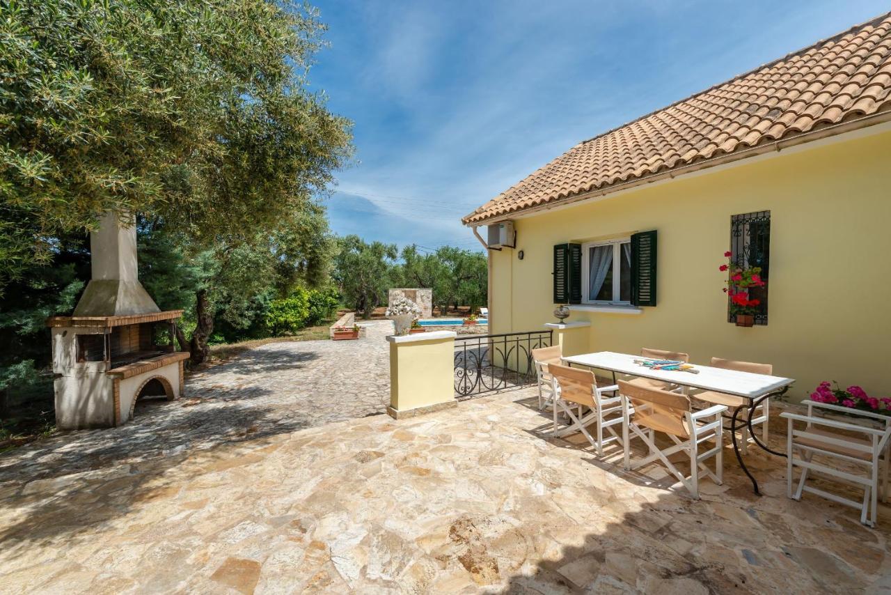 Olivegrove Villa - Nestled In Olive Trees With Private Pool, By Zantewize Tragaki Exterior foto